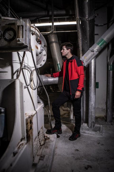 Immagine prodotto Projob Giacca con cappuccio con elementi elastici in softshell (XXL)
