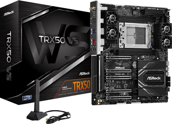 Actual product image AsRock TRX50 WS (sTR5, AMD TRX50, E-ATX)