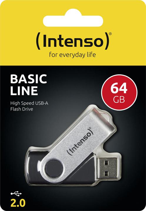 Produktbild Intenso Basic Line (64 GB, USB-A, USB 2.0)