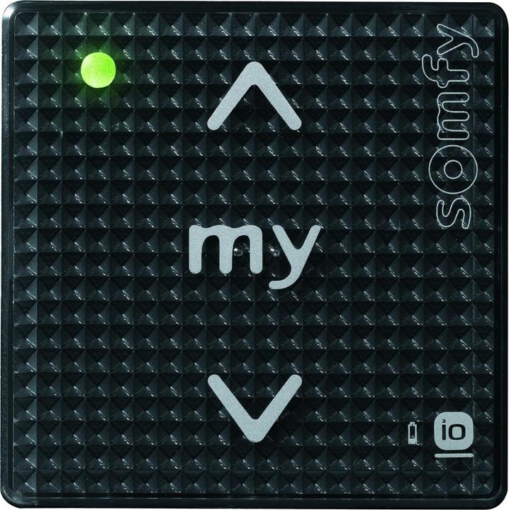somfy 1811094 Wall-mounted radio transmitter Smoove 1 IN io Black Shine 1-channel