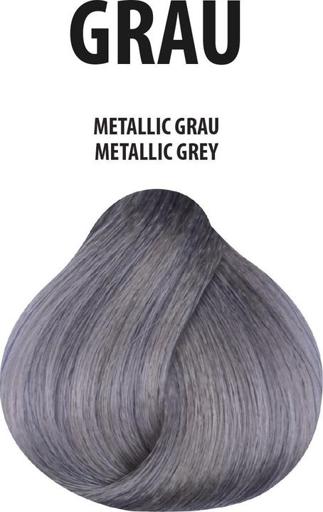 Actual product image FemMas Grey) Hair Color Metallıc 100ml (Grey)