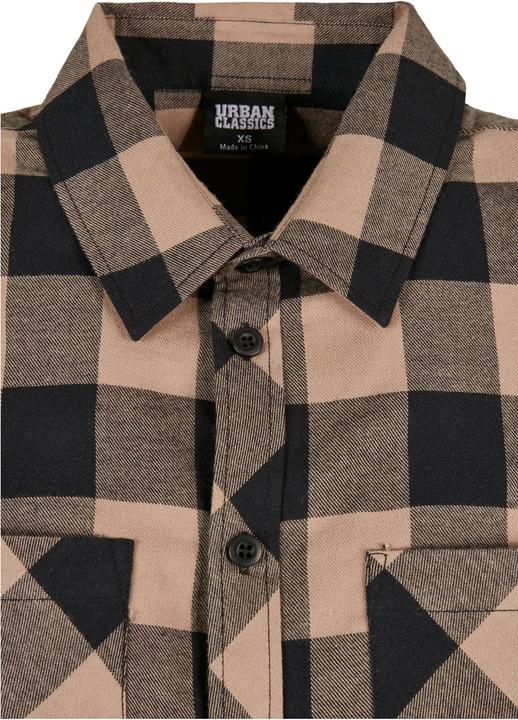 Produktbild Urban Classics Ladies Turnup Checked Flanell Shirt (4XL)