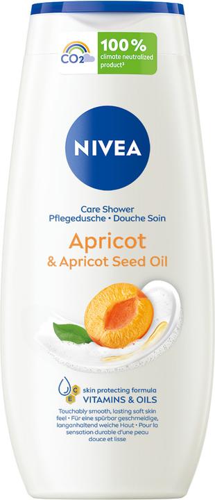 Immagine prodotto NIVEA Gel doccia DUPLIKAT all'albicocca e all'olio di semi di albicocca (250 ml)