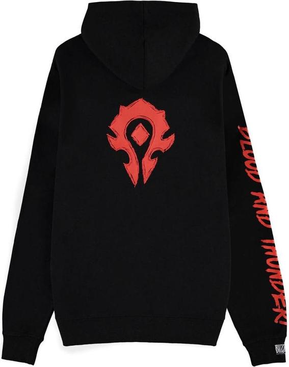 Image du produit Difuzed World of Warcraft - Blood & Thunder - Sweat à capuche zippé pour homme - M (M)