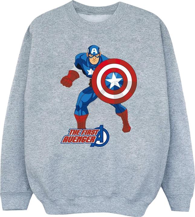 Produktbild Captain America The First Avenger Sweatshirt Mädchen (128)