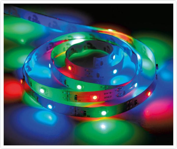 Immagine prodotto Striscia LED 90Led Multicolore, 300cm (Multicolore, 300 cm, Interno)