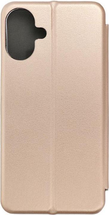 Actual product image OEM Book case ELEGANCE book case for IPHONE 16 Plus gold (Apple iPhone 16 Plus)
