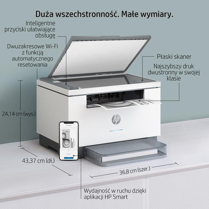 Actual product image HP LaserJet MFP M234dw (Laser, Black and white)