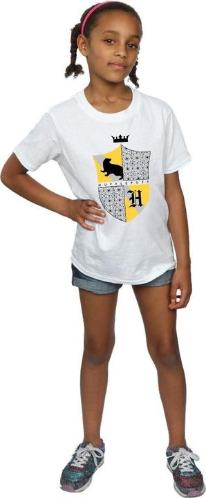 Produktbild Hufflepuff Shield TShirt Mädchen (152, 158)
