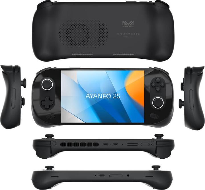 Produktbild Ayaneo 2S Handheld Konsole – 32 GB LPDDR5X, 2 TB SSD, Starry Black