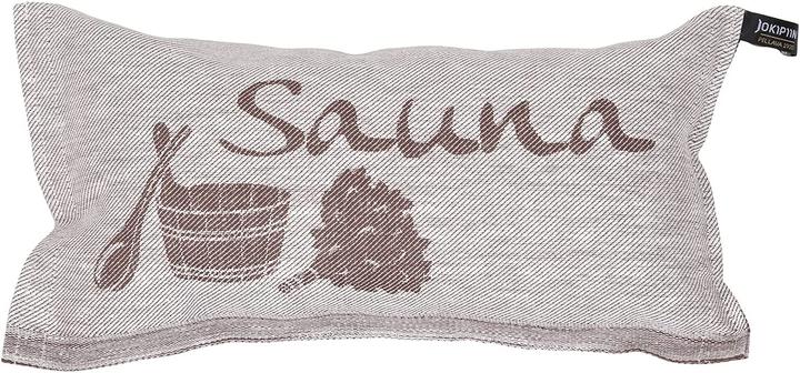 Actual product image Jokipiin Pellava Sauna Cushion Brown/White