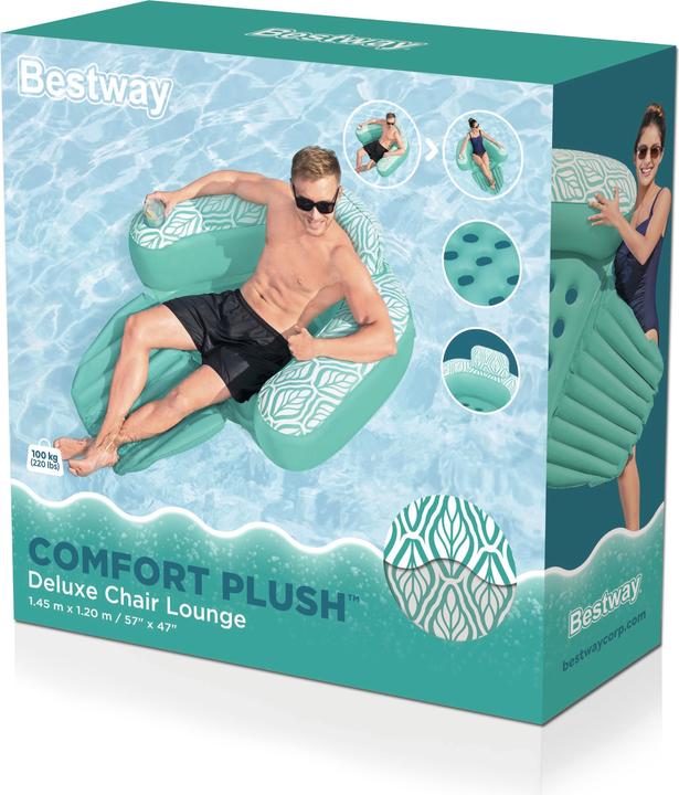 Immagine prodotto Bestway Sedia da piscina Comfort Plush™ Deluxe 145 x 120 cm