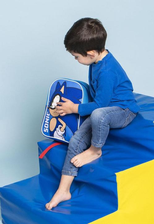 Produktbild Jakks Pacific Schulrucksack Sonic Blau 23 x 30 x 9 cm