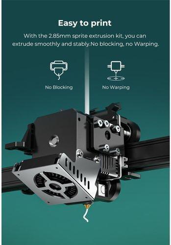 Actual product image Creality Filament TPR Black 2.85 mm 1.29 kg (2.85 mm, 1290 g, Black)