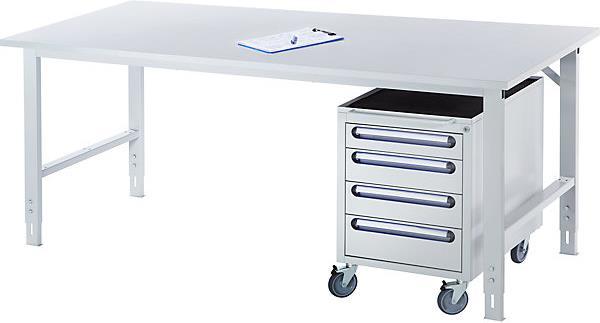 Immagine prodotto RAU Tavolo da lavoro, regolabile in altezza (100 cm, 80 cm)