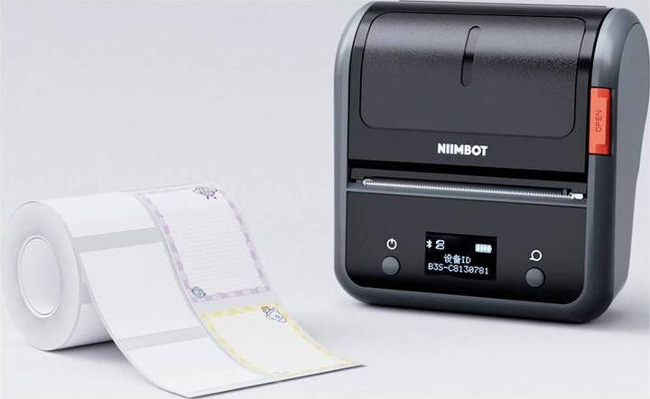 Actual product image Niimbot Drukarka Etykiet B3S P grey