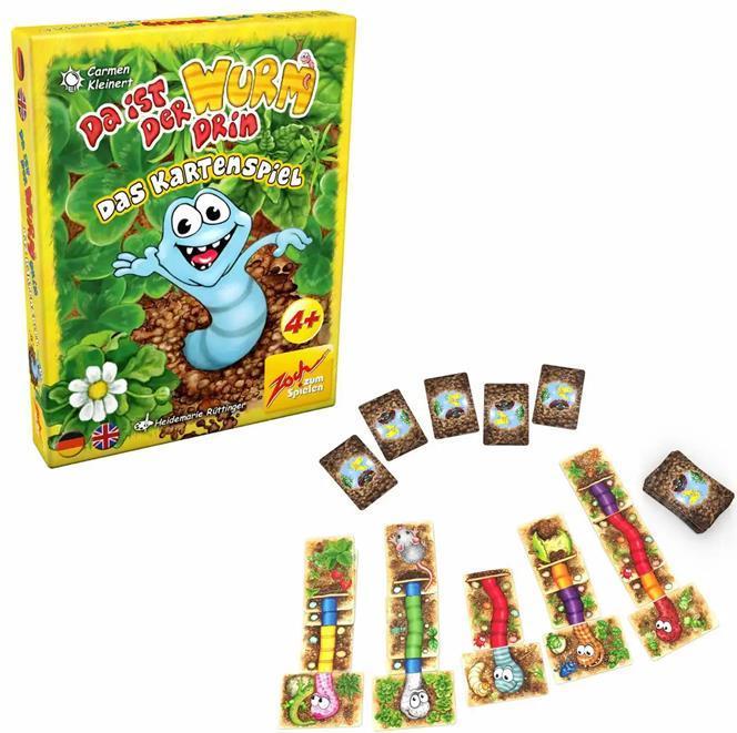 Actual product image There is the worm in it - The card game (German)