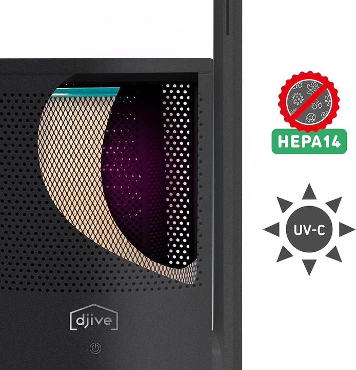 Actual product image Djive Fan & Air Purifier (25 m²)