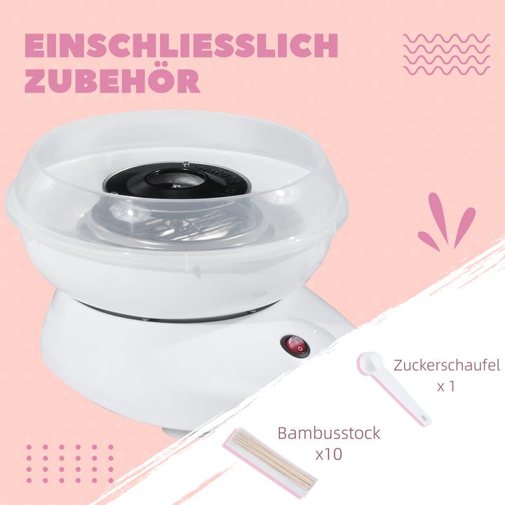 Actual product image Homcom Candyfloss machine