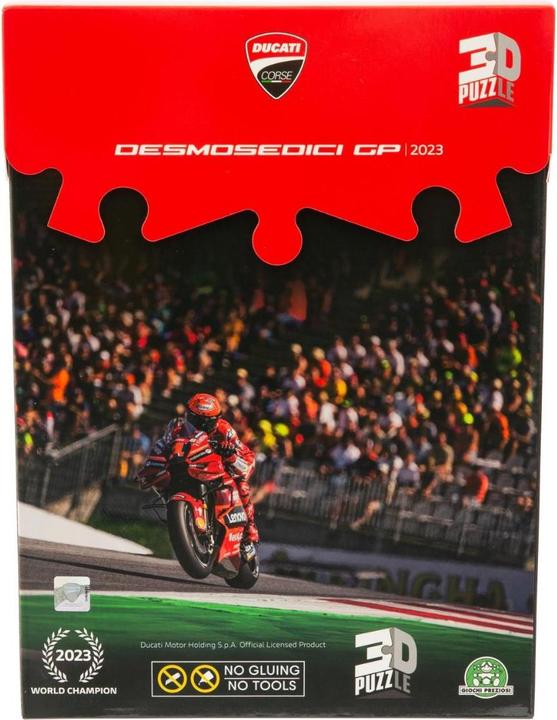 Actual product image Grandi Giochi PUZZLE 3D - DUCATI DESMOSEDICI 120 pz. (120 pieces)