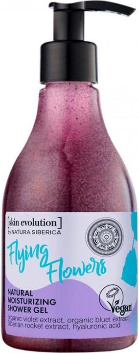 Actual product image Natura Siberica Flying Flowers Natural Moisturising Shower Gel 260ml (260 ml)