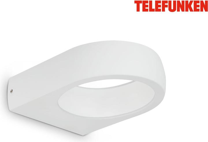 Produktbild Telefunken LED Aussenleuchte, weiss, 1xLED/7,5W (680 lm)