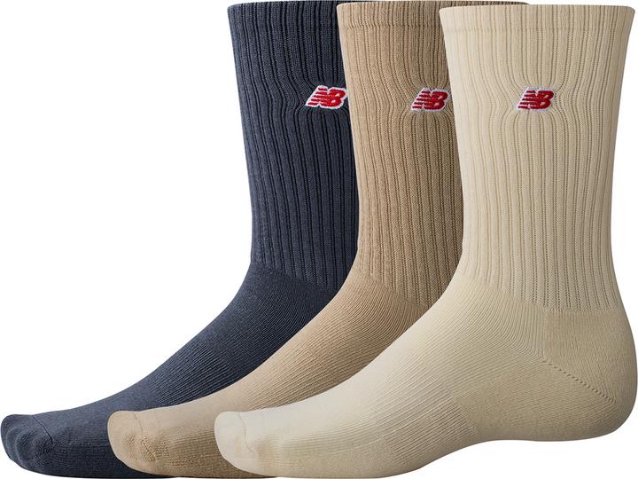 New Balance NB Patch Logo Crew 3 Pair (S)