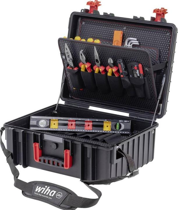 Produktbild Wiha XL 2 46816 Elektriker, Handwerker, Lehrlinge, Profi, VDE Werkzeugkoffer bes (41 Teile)