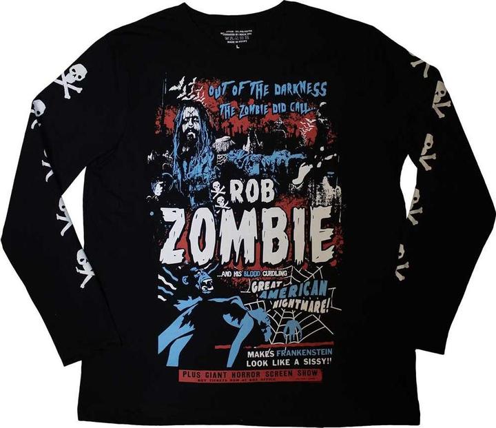 Rob Zombie Zombie Call TShirt Langärmlig (M)