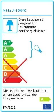 Energy Label Nordlux Works, light strip 1X36W (3348 lm, G13)