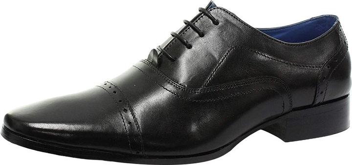 Produktbild Roamers 4 Ösen Punch Cap Leder Oxford Schuhe (41)