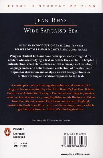 Immagine prodotto Wide Sargasso Sea (Inglese, Rhys Jean, Hilary Jenkins, 2001)