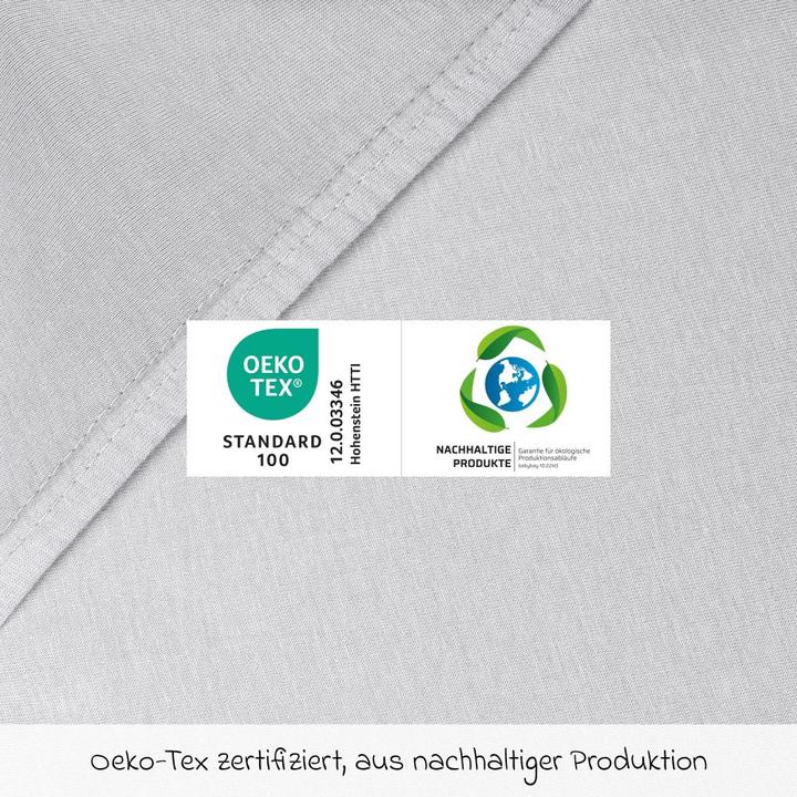 Actual product image Babybay Fitted sheet Fitted sheet 2-pack deluxe made of jersey for
