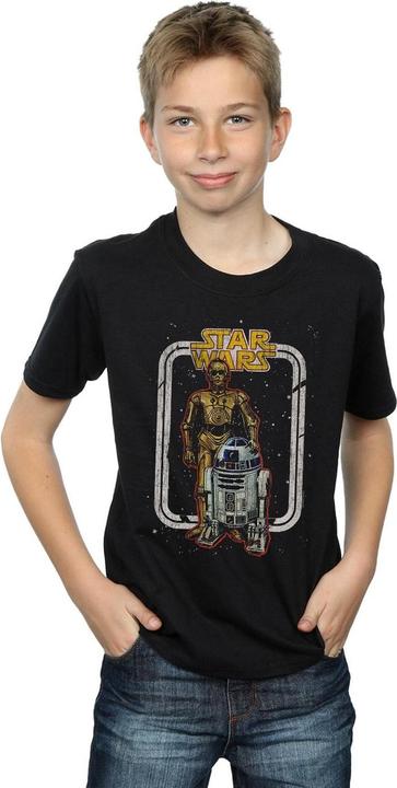 Produktbild Star Wars R2D2 And C3PO Vintage TShirt Jungen (152, 158)