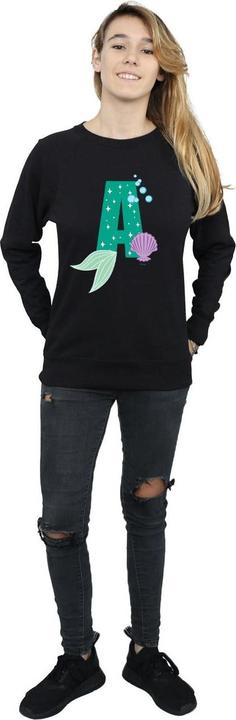 Immagine prodotto Disney Alphabet A Is For Ariel Felpa Donna (XXL)