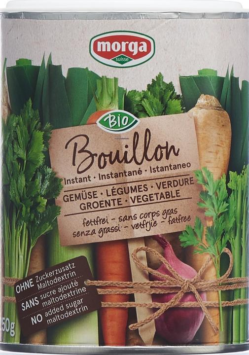 Image du produit Morga Bouillon de légumes go clean fat-free organic (585 ml)