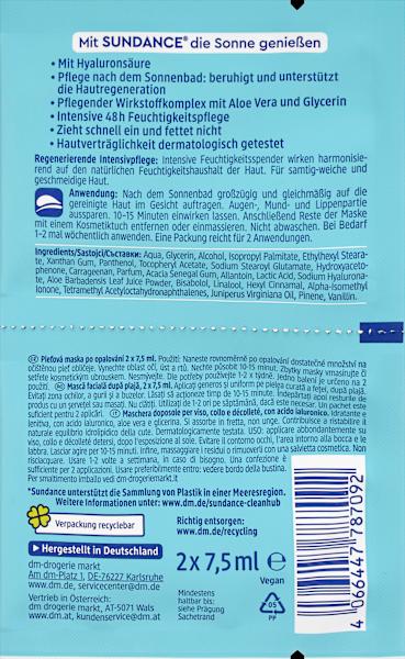 Energie-Label dm Sundance After Sun (Gel, 15 ml)