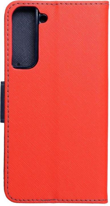 Produktbild Fancy Book Buchtasche OEM für SAMSUNG S22 Plus rot / navy (Samsung Galaxy S22+)