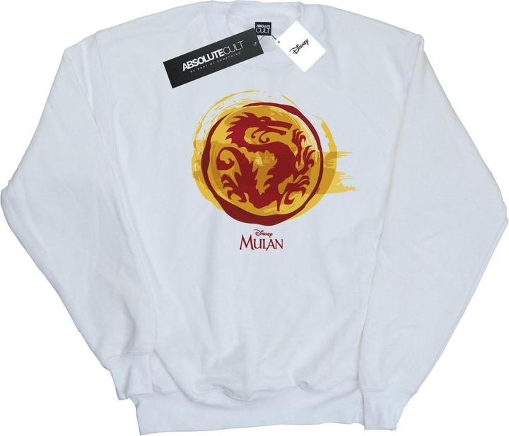 Actual product image Disney Womens/Ladies Mulan Courage Dragon Symbol Sweatshirt (XL)