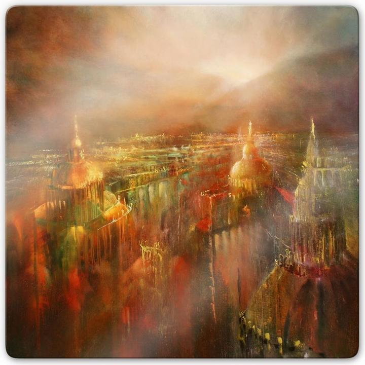 Immagine prodotto Trenddeko Schmucker - La città si sveglia (20 x 20 cm)