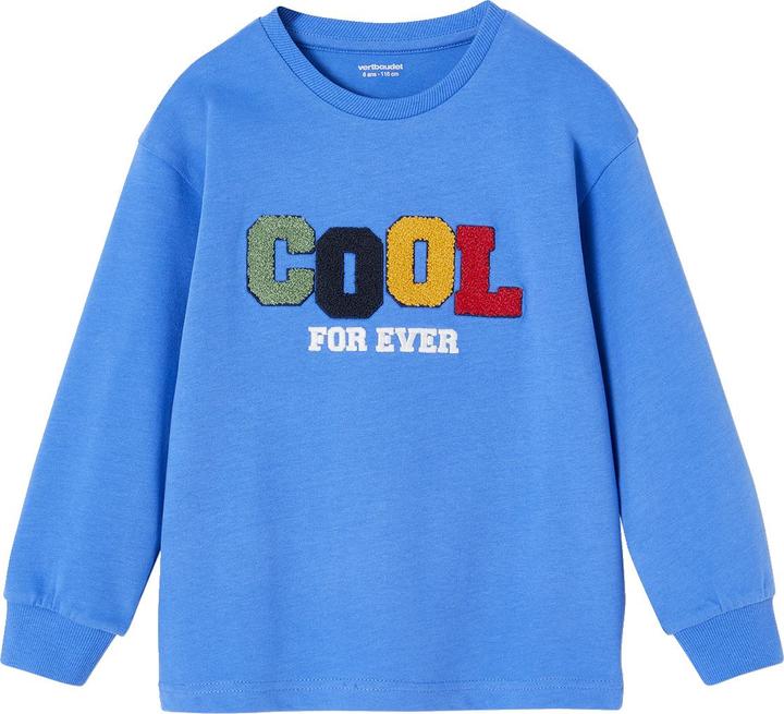 Vertbaudet Jungen Shirt mit Message-Applikation