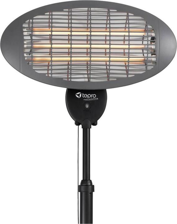Produktbild Tepro Garten Terrassen-Strahler 2000W Schwarz (2000 W)