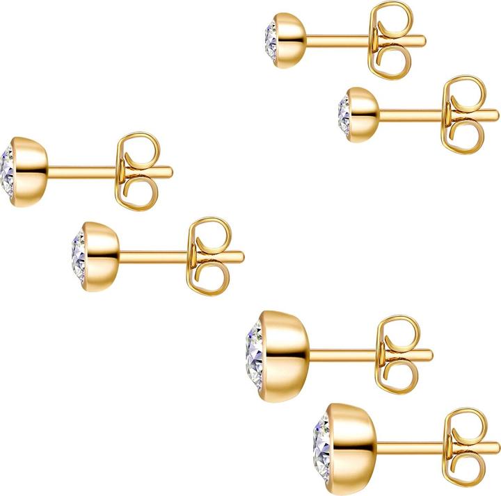 Image du produit Rafaela Donata Femmes argent sterling orné de cristaux Swarovski® or jaune - 12520 (Argent Sterling)