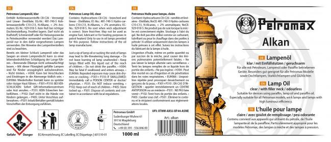 Actual product image Petromax Alkan
