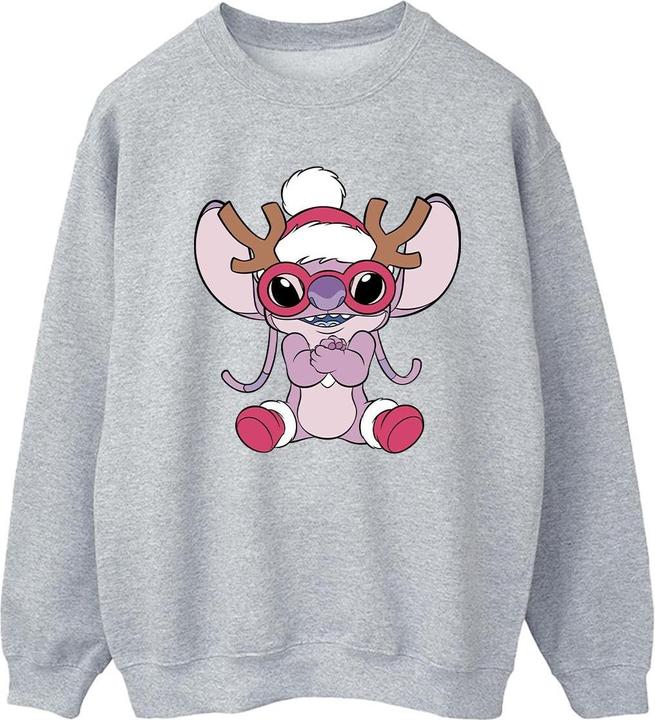 Produktbild Disney Lilo & Stitch Angel Reindeer Sweatshirt (4XL)