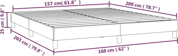 Actual product image VidaXL Orest (160 x 200 cm, 160 x 200 cm)