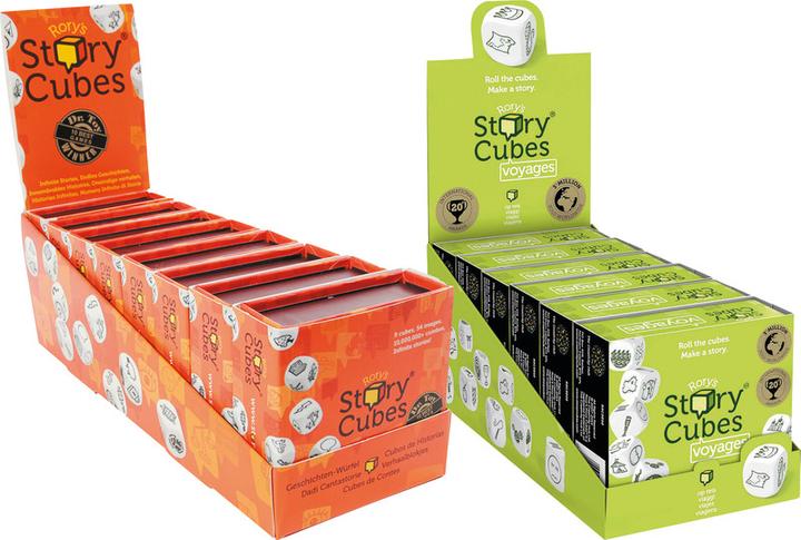 Actual product image Rory's Story Cubes Story Cubes Voyages (German, French, Italian)