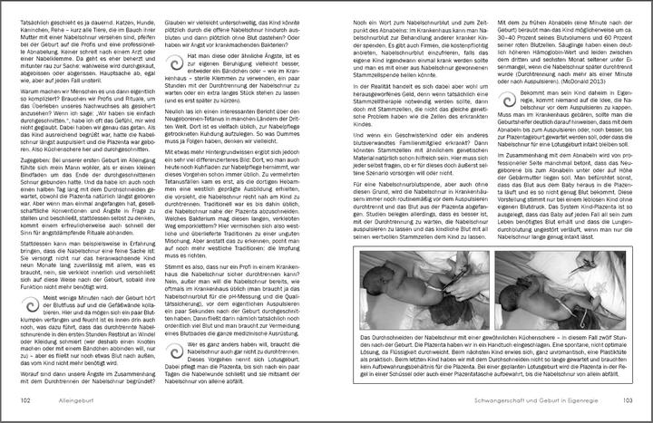 Produktbild Alleingeburt - Schwangerschaft und Geburt in Eigenregie (Deutsch, Sarah Schmid, 2014)