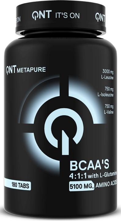 Immagine prodotto QNT BCAA 4:1:1 + L-Glutammina 180 compresse (Non aromatizzato, 1 pz., 180 g)