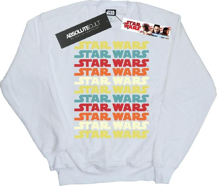 Produktbild Star Wars Retro Repeat Logo Sweatshirt (XXL)